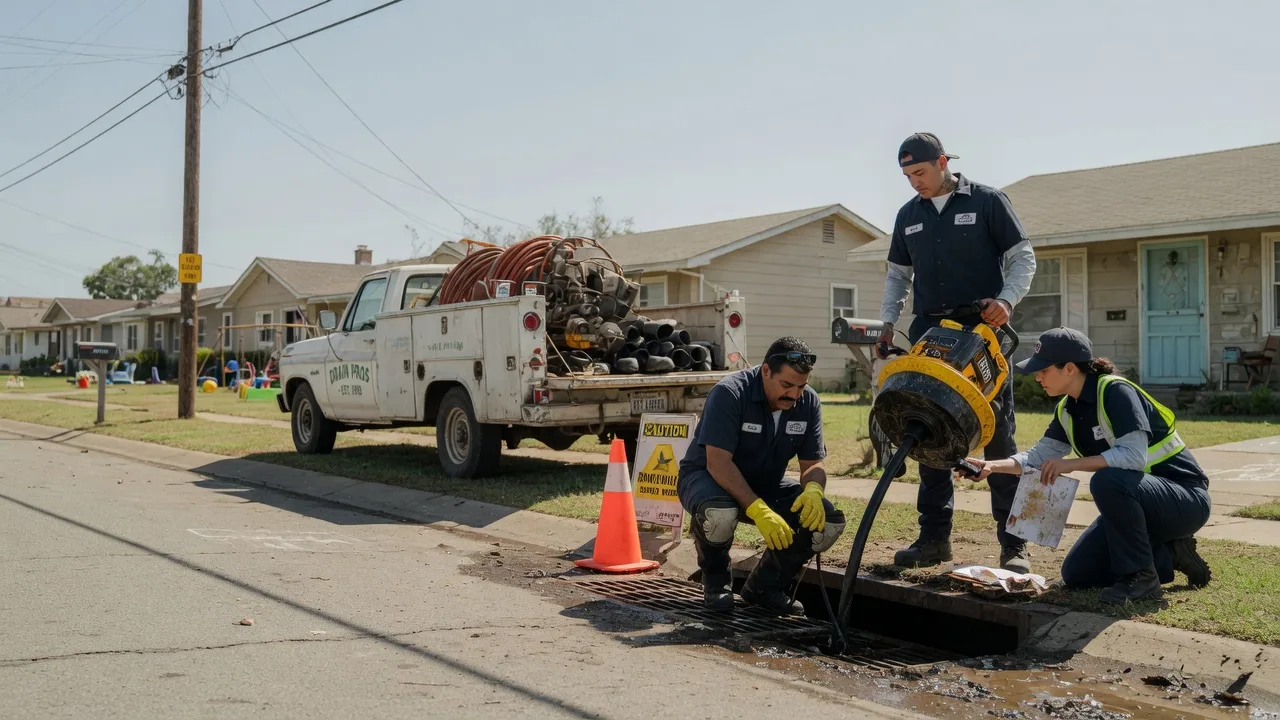 Drain Cleaning in Cedar Lane, TX near me